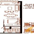 双陸城V6A经典私家高档公寓 一居  户型图