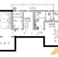 大理感通别墅 一居  户型图