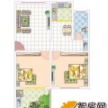香邑城市花园 两居  户型图