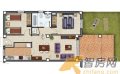 山海社区花园公寓  90㎡ 户型图
