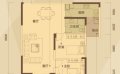 海山金谷海山金谷C2户型2室2厅1卫1厨   103.97㎡ 户型图