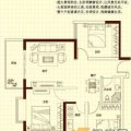 润城润城-3室-户型图3室2厅1卫1厨 三居  户型图