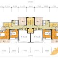 博鳌椰风海岸B户型-复式上层平面户型2室2厅1卫1厨 两居 358㎡ 户型图