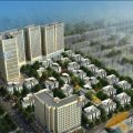新津国际 建筑规划 新津国际小区鸟瞰图