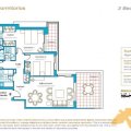 Las Colinas-Apartamento 三居  户型图