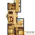 密云懿品府5-B户型图3室2厅1卫1厨  三居 103㎡ 户型图