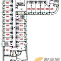 滴水湾国际养生堂 景观园林 2号楼10层平面图