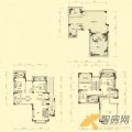 武海中华青城K2型5室2厅3卫1厨- 五居 144㎡ 户型图