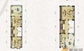 梦云南海东方T1-b户型三、四层3室2厅4卫1   户型图
