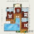 龙湖仙湖锦绣3室2厅1厨3卫+私人游泳池+浅水区设计层建面289㎡NC 三居 289㎡ 户型图