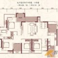 重庆华润中央公园4、5号房4室2厅2卫1厨  四居 127㎡ 户型图