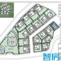 牡丹悦庭别墅小区 建筑规划 规划图