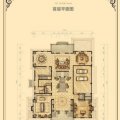 北京财富城堡财富城堡b1-10首层平面图4厅  复式 567㎡ 户型图