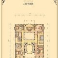 北京财富城堡财富城堡b1-17二层平面图4室2厅4卫  四居 567㎡ 户型图