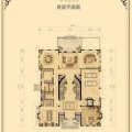 北京财富城堡财富城堡b1-13首层平面图1室3厅1卫 复式 567㎡ 户型图