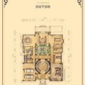 北京财富城堡财富城堡b1-4首层平面图1室3厅2卫1厨 复式 567㎡ 户型图