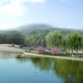仙源·仙湖堤香 景观园林 湖滨公园概念图