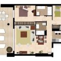 马贝拉现代风格高尔夫球场一线高档公寓 Los ArquerosPlan1_Avalon_2_bed-880x370 一居  户型图