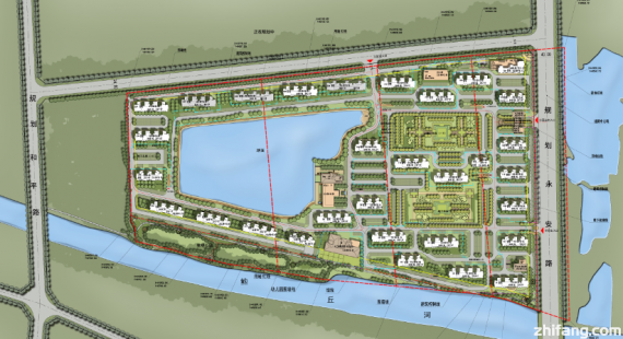 智房网 新盘 河北 廊坊 大厂 孔雀城湖韵澜湾 图片看房 > 建筑规划