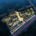 西雅鑫城 建筑规划 夜景