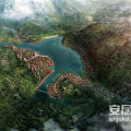 华银天鹅湖·云海谷旅游城 建筑规划 