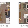 盈时  未来港 一居  户型图