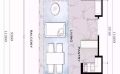 迈卡芮国际公寓VIP MERCURY Condominium   户型图