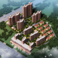 南山福桂苑1-3号楼商铺 建筑规划 鸟瞰图