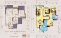 蓝光·香江国际二期B2 两室两厅一卫  95.9㎡ 户型图