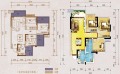 蓝光·香江国际二期B-1’ 两室两厅一卫  85㎡ 户型图