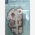 华纺易墅上海湾 一居 57m2(建筑面积)㎡ 户型图