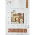 海宁鸿翔洛塘公馆95平3房2厅2卫 三居 95㎡ 户型图