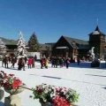 野三坡荣盛四季童话小镇 景观园林 滑雪场