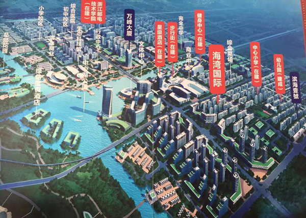 上虞滨海新城万峰海湾国际均价7500左右,70年产权地铁口0距离,配套