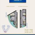 海阳港汇蓝海国际住宅式公寓，户户观海 一居 61平方米㎡ 户型图