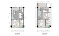 金汇国际广场4.9米精装复式公寓  75㎡ 户型图