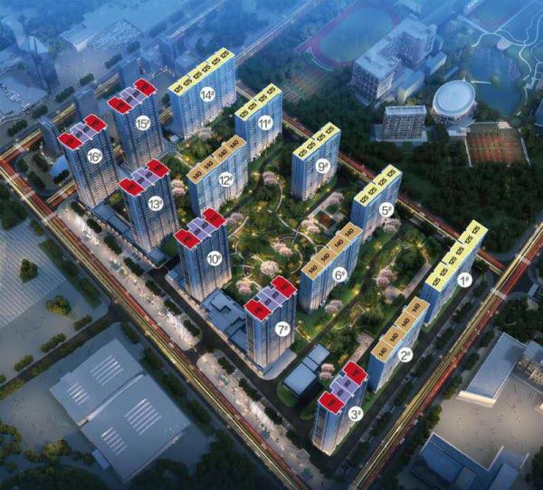售楼部  项目地址:临安锦南新城核心区(地铁口) 开发商:碧桂园