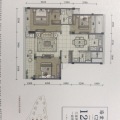 绿城乌镇东园120平3房2厅2卫 三居  户型图