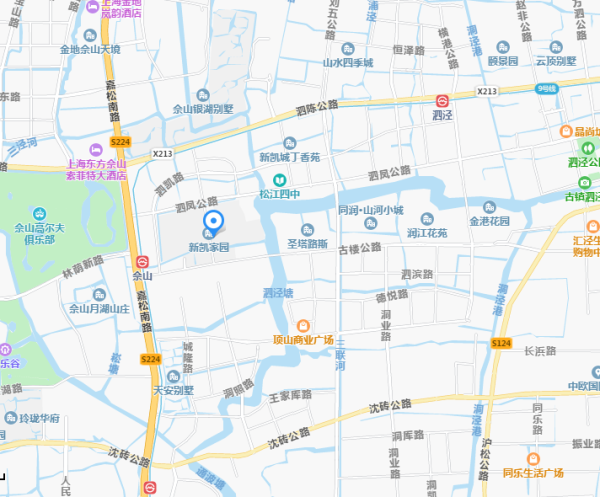 泗泾镇2035规划 新增区级示范性高中 保留有轨t4t6 沪松公路高架
