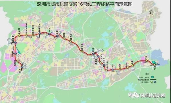 深圳未来5年,这些地铁开通! 坪山,沙井,光明,仍然是热点?