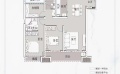 新南浔孔雀城107平米标准三房两厅两卫  107㎡ 户型图