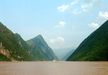 三峡观坝风景区图片