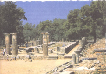 赫拉神庙图片
