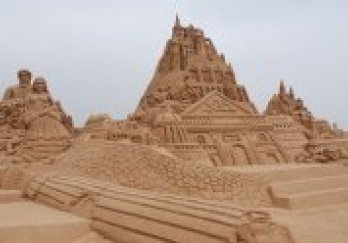海阳国际沙雕艺术公园图片