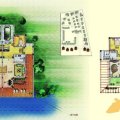 申亚翡翠谷掬水双拼别墅（建筑面积：192） 四居  户型图