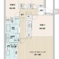 横滨公园式公寓4LDK户型图 一居  户型图