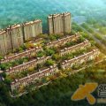 中国铁建花语城 景观园林 中国铁建·花语城高层效果图