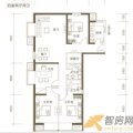 京贸国际城京贸国际城4号楼A户型4室2厅2卫1厨 一居 156.83㎡ 户型图