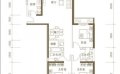 京贸国际城京贸国际城4号楼C户型3室2厅2卫1厨  136.03㎡ 户型图
