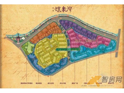 泺海蝶泉湾小区规划图